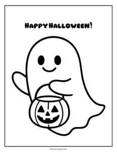 jack-o'-lantern coloring page