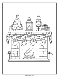 christmas coloring sheet